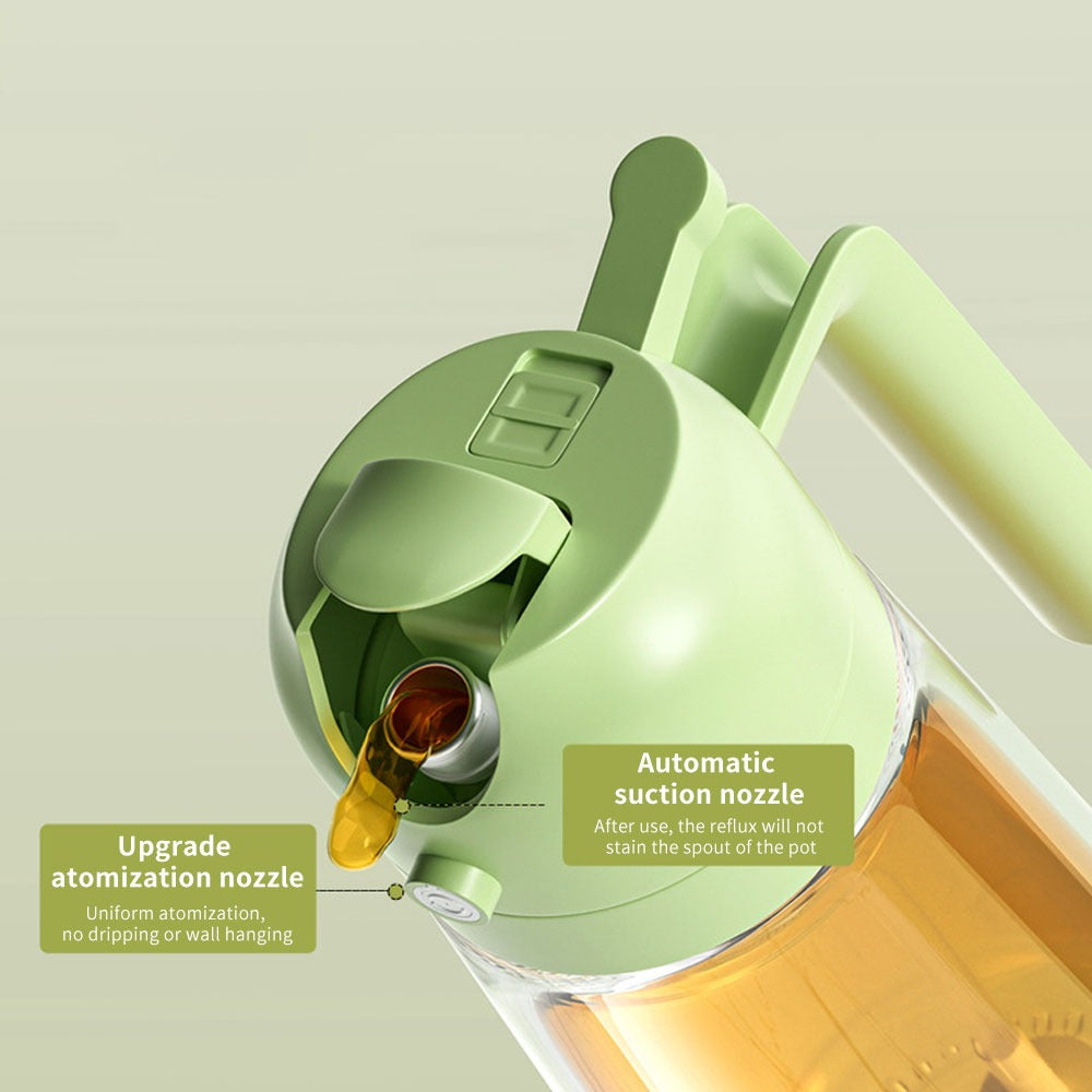 2-in-1 Oil Sprayer Bottle for Kitchen β Spray & Pour Dispenser for Cooking, Baking and BBQ