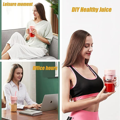 Mason Portable Mini juicer Blender With Straw Cup | Juicer Portable Outdoor Juicing Cup | Home Mini Cordless Juicer
