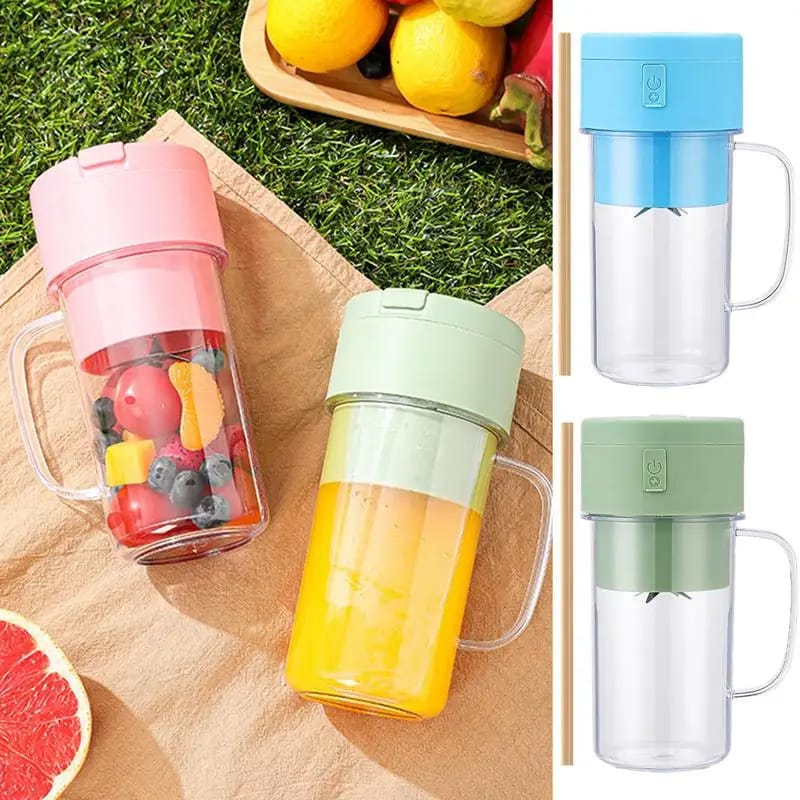 Mason Portable Mini juicer Blender With Straw Cup | Juicer Portable Outdoor Juicing Cup | Home Mini Cordless Juicer