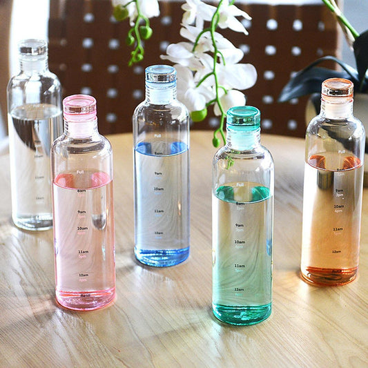 ✨ 500ml Aesthetic Transparent Water Bottle – Stay Hydrated in Style!