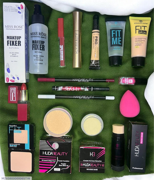 16-in-1 Makeup Set for Flawless Long-Lasting Wear